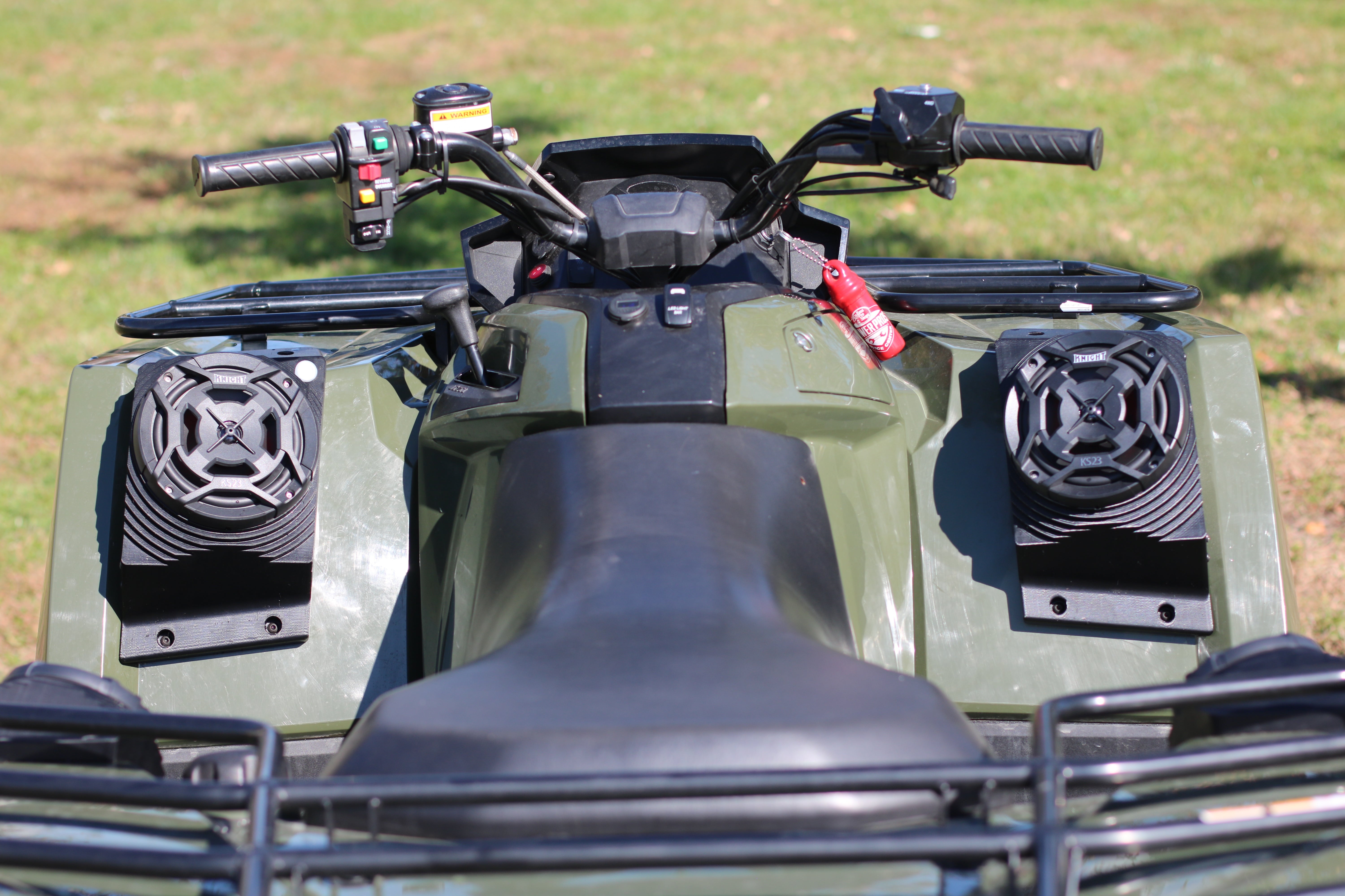 Photo of Tracker Offroad 570 (17–22) Bluetooth LED ATV Surround Sound System by Knight ATV - Premium Power Sports for UTVs / Side by Sides