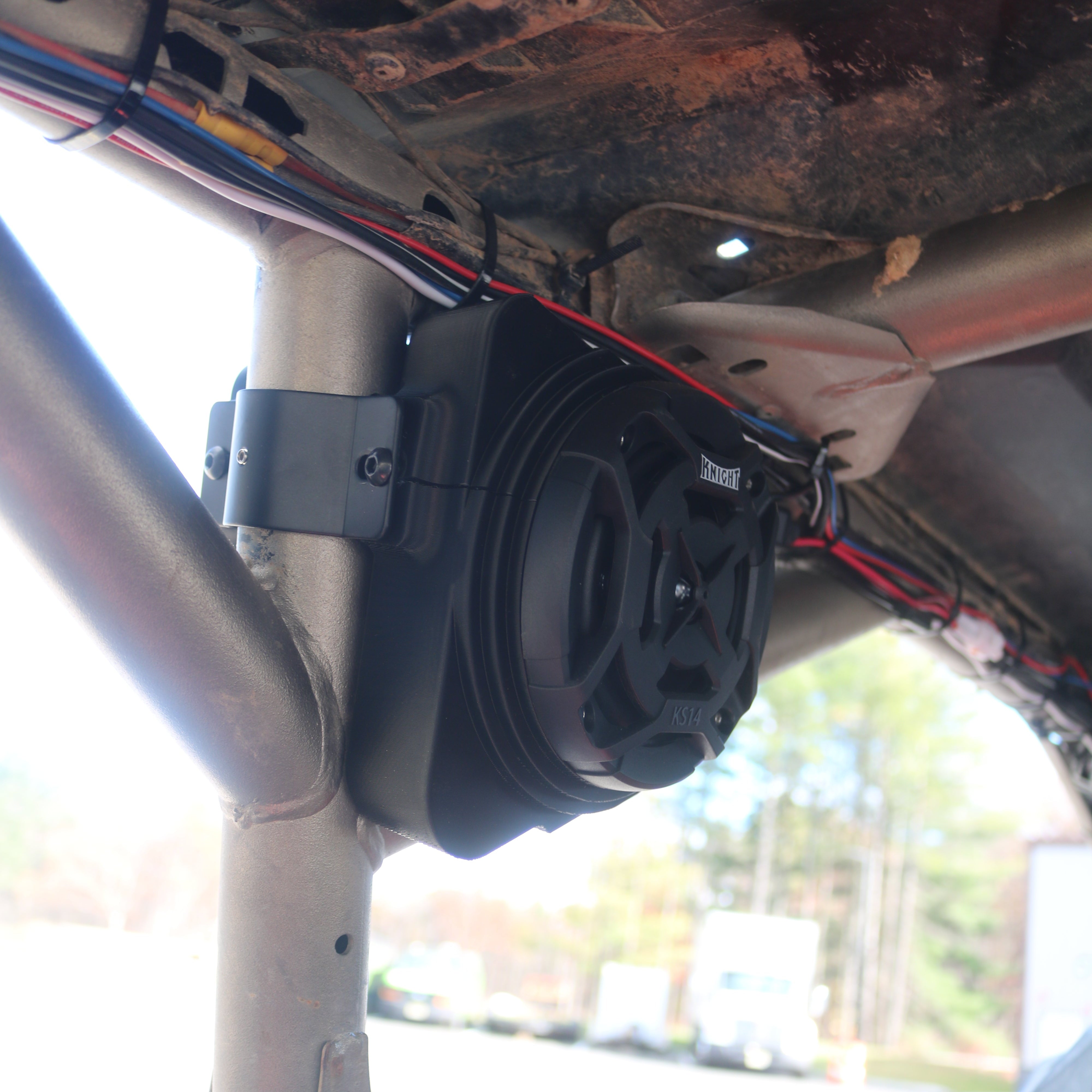 Photo of Can-Am Maverick 4" Side Pocket Speaker Pods by Knight ATV - Premium Power Sports for UTVs / Side by Sides