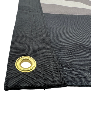 Double Sided Grommet Black AZ Flag 12”x18”