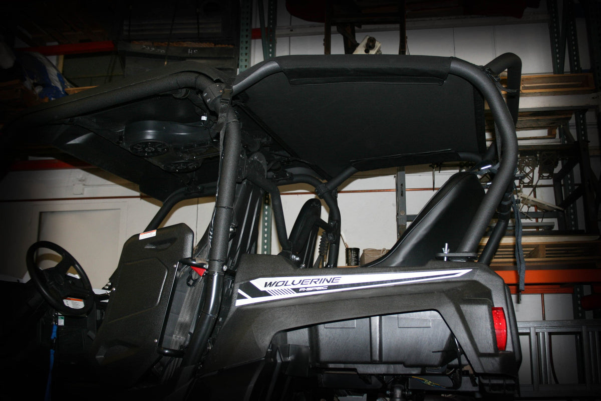 Photo of Yamaha Wolverine Rear Soft Top (2016-18) by UTV Mountain Accessories - Premium Roofs for UTVs / Side by Sides