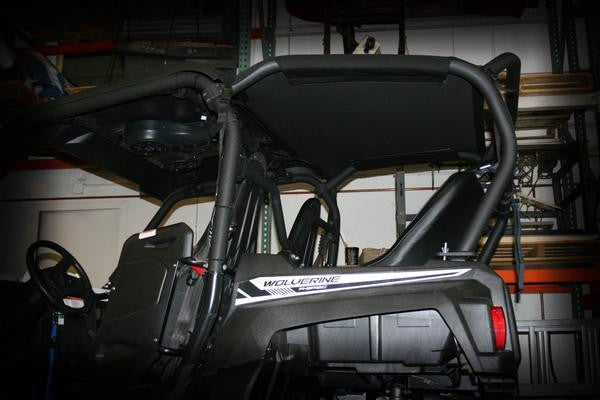 Photo of Yamaha Wolverine Backseat and Roll Cage Kit (2016-2018) by UTV Mountain Accessories - Premium Roll Cages for UTVs / Side by Sides