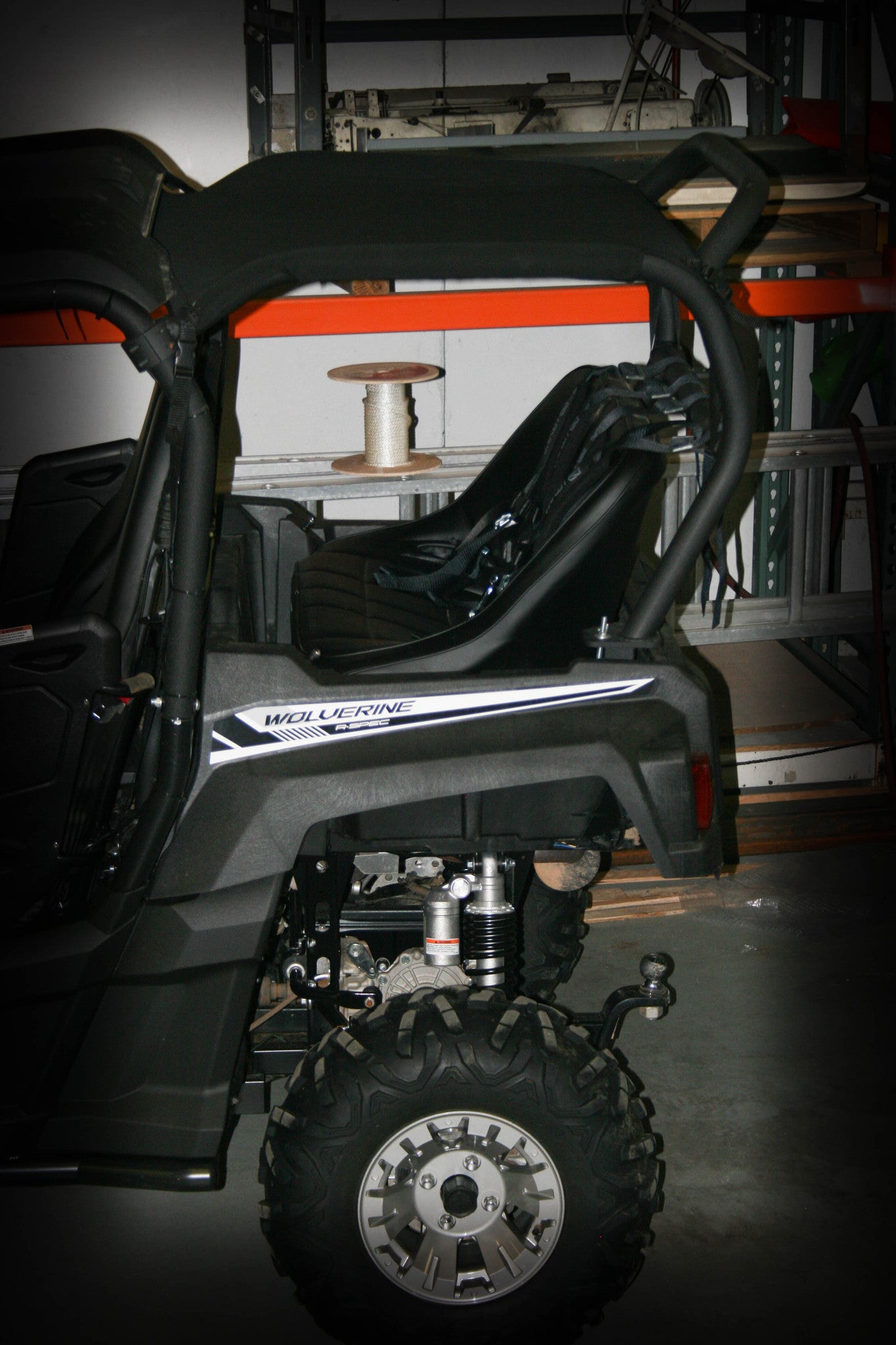 Photo of Yamaha Wolverine Rear Soft Top (2016-18) by UTV Mountain Accessories - Premium Roofs for UTVs / Side by Sides