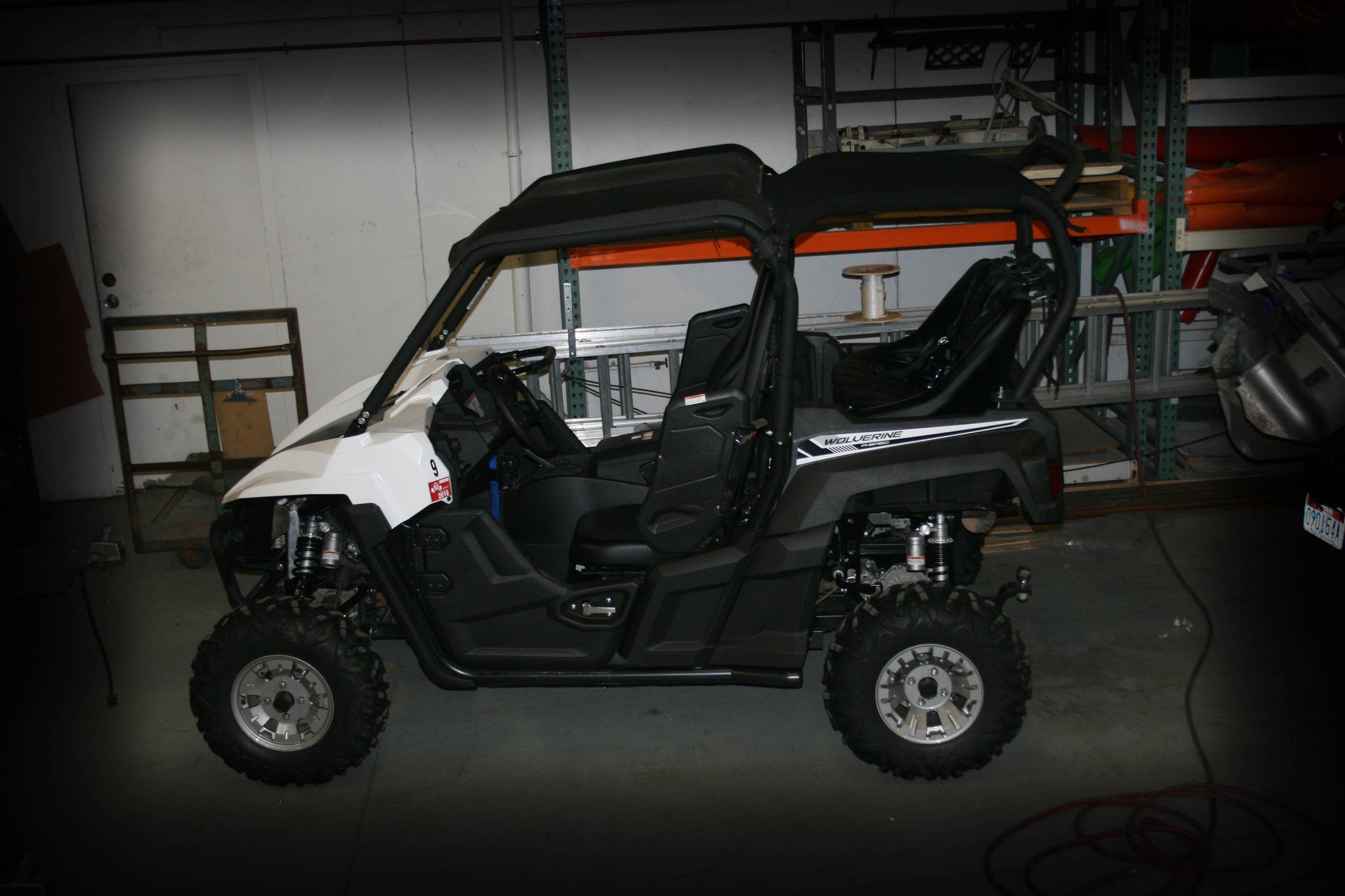 Photo of Yamaha Wolverine Rear Soft Top (2016-18) by UTV Mountain Accessories - Premium Roofs for UTVs / Side by Sides
