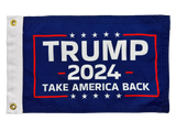 2024 Trump Double Sided Grommet Flag 12”x18”