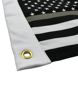 Thin Gray Line FLAG 12"x18" Double Sided Grommet Flag