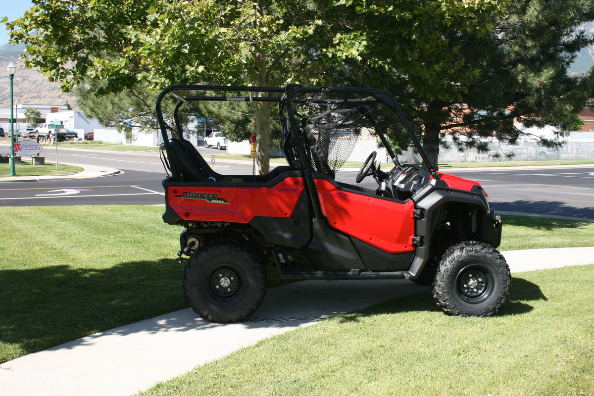 Photo of Honda Pioneer 1000 Back Seat and Roll Cage Kits (2016-2024) by UTV Mountain Accessories - Premium Roll Cages for UTVs / Side by Sides