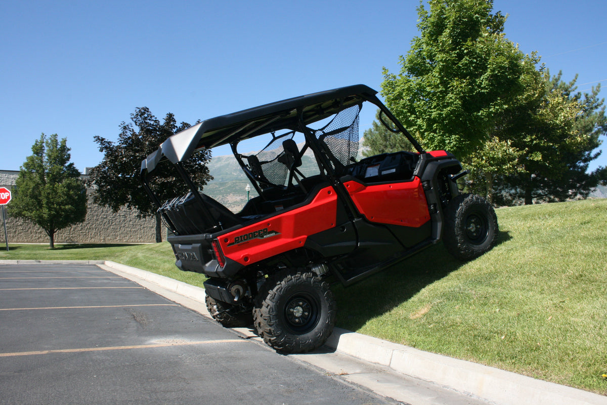 Photo of Honda Pioneer 1000 Back Seat and Roll Cage Kits (2016-2024) by UTV Mountain Accessories - Premium Roll Cages for UTVs / Side by Sides