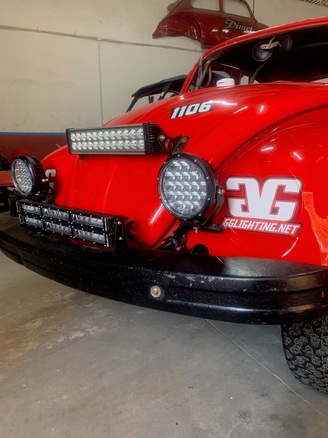 Photo of 7” DayMaker Long Range LED Light by GGLighting - Premium for UTVs / Side by Sides