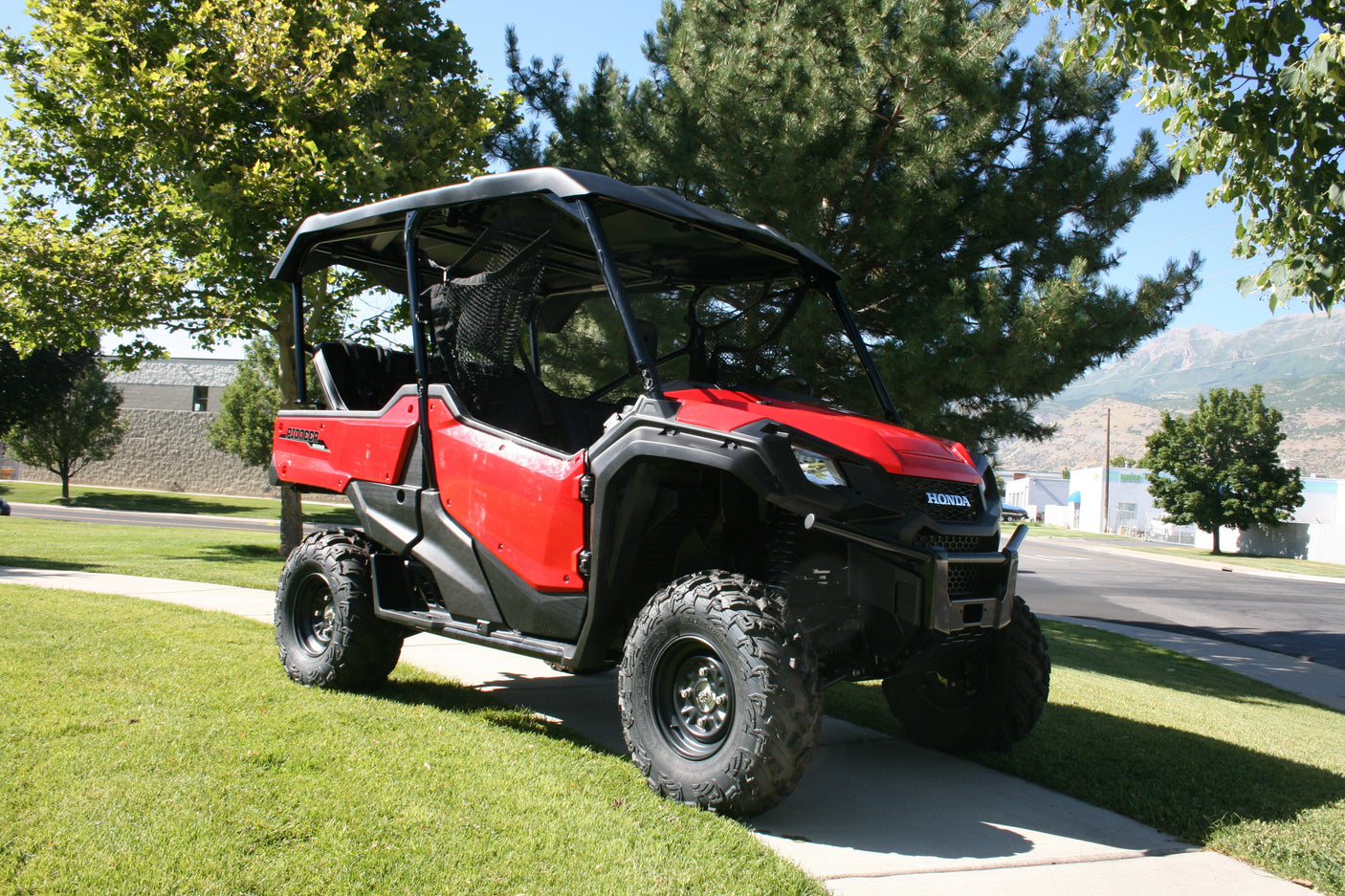Photo of Honda Pioneer 1000 Back Seat and Roll Cage Kits (2016-2024) by UTV Mountain Accessories - Premium Roll Cages for UTVs / Side by Sides