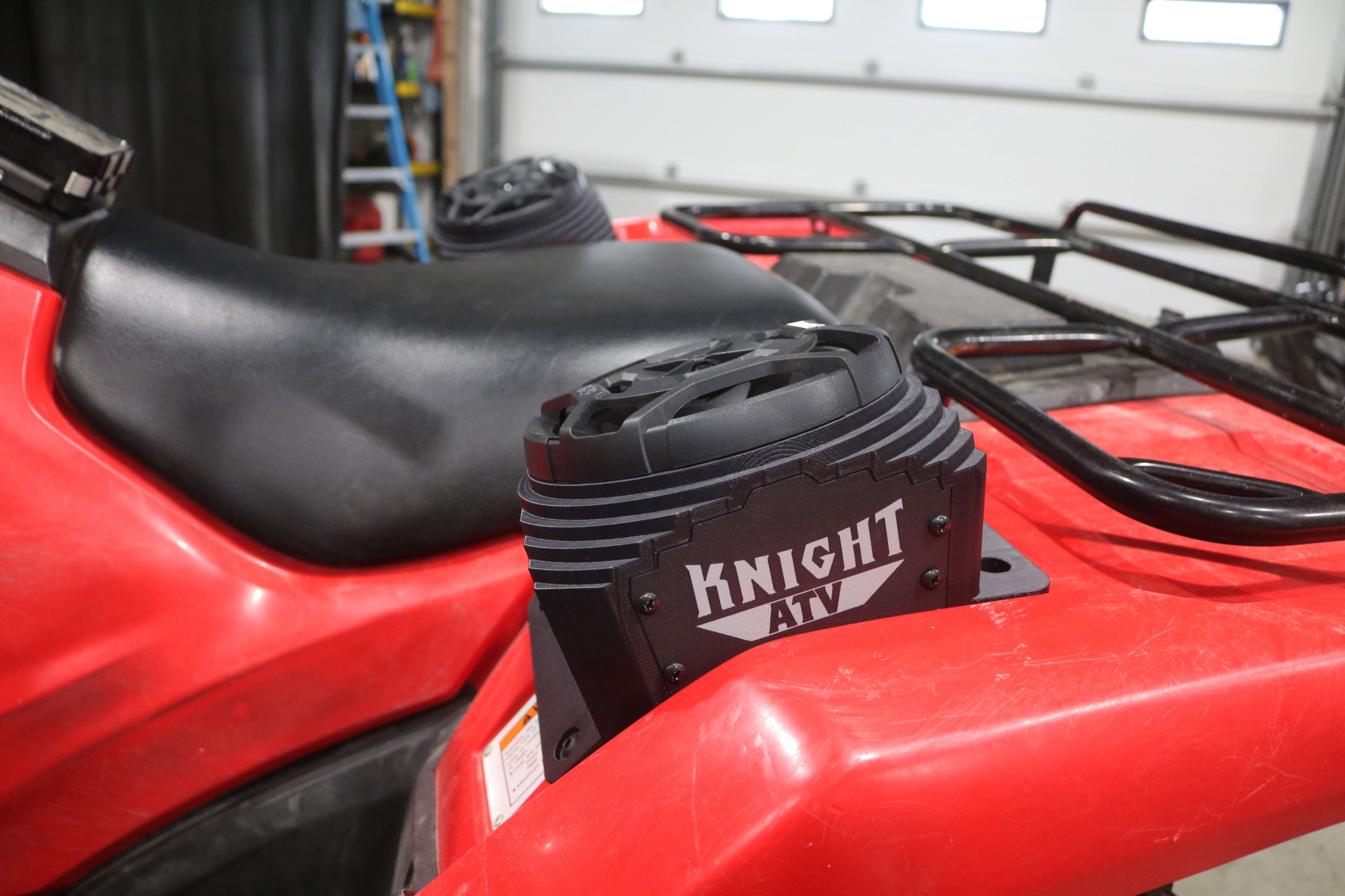 Photo of Honda Rancher (14–25) Bluetooth LED ATV Double Surround Sound System by Knight ATV - Premium Power Sports for UTVs / Side by Sides