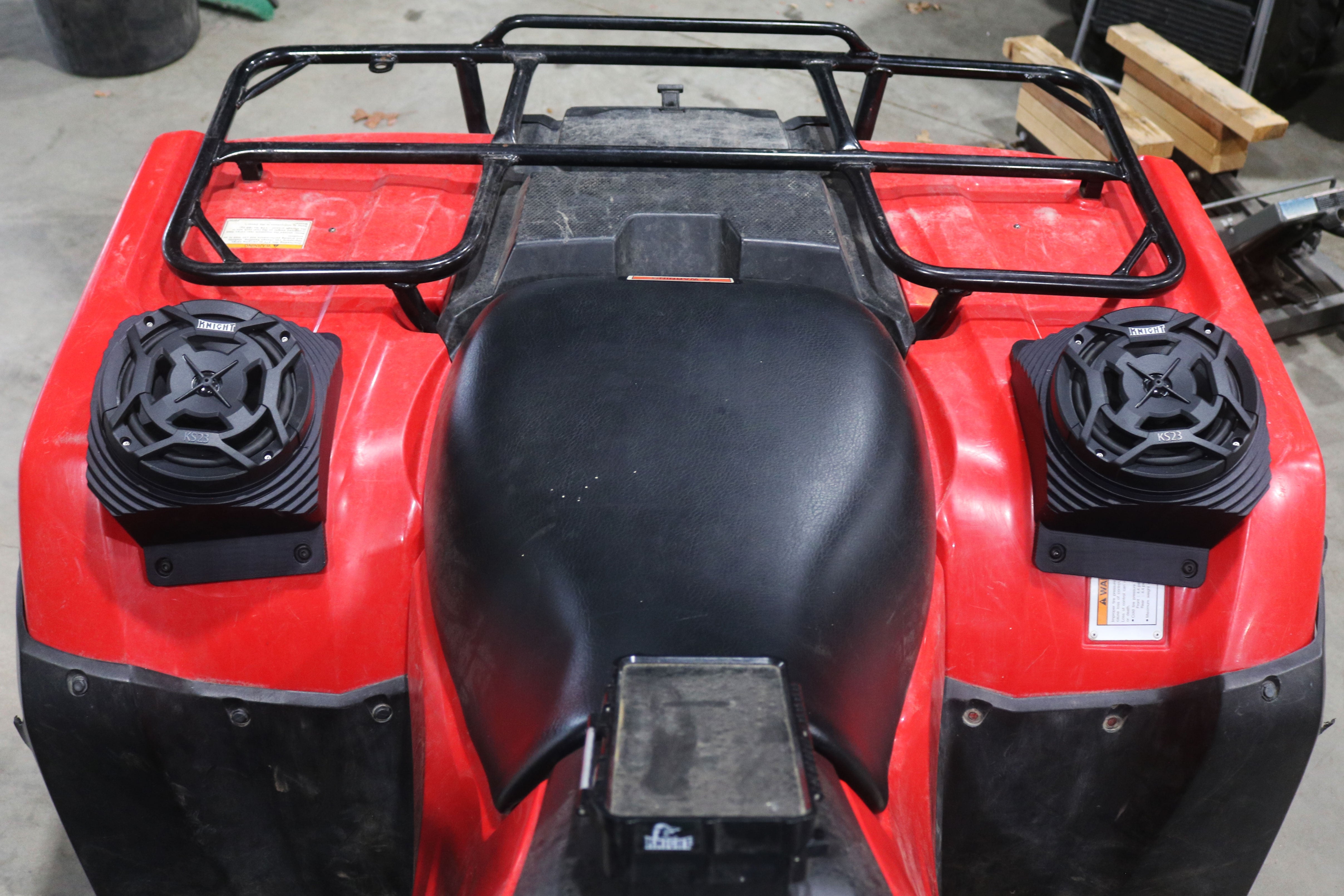 Photo of Honda Foreman and Rubicon (14–25) Bluetooth LED ATV Surround Sound System by Knight ATV - Premium Power Sports for UTVs / Side by Sides