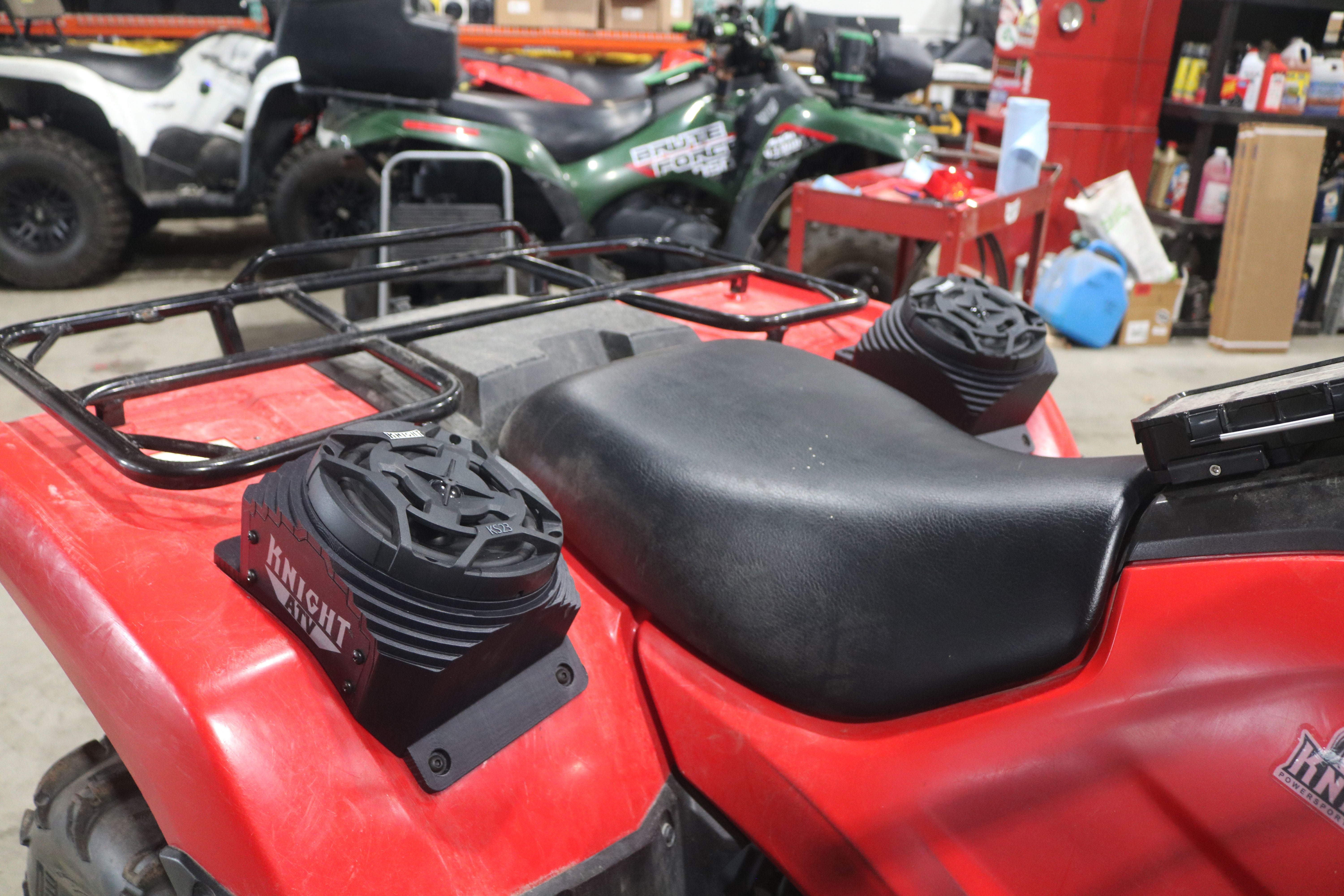 Photo of Honda Foreman and Rubicon (14–25) Bluetooth LED ATV Surround Sound System by Knight ATV - Premium Power Sports for UTVs / Side by Sides