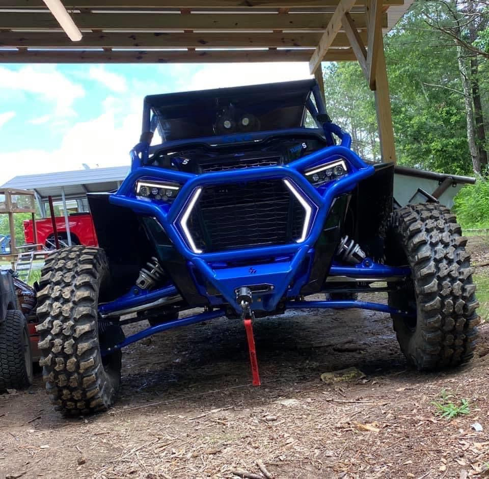 Photo of Front Winch Bumper-1K/TURBO- (2019 to 2023) by L&W Fab - Premium Bumpers for UTVs / Side by Sides