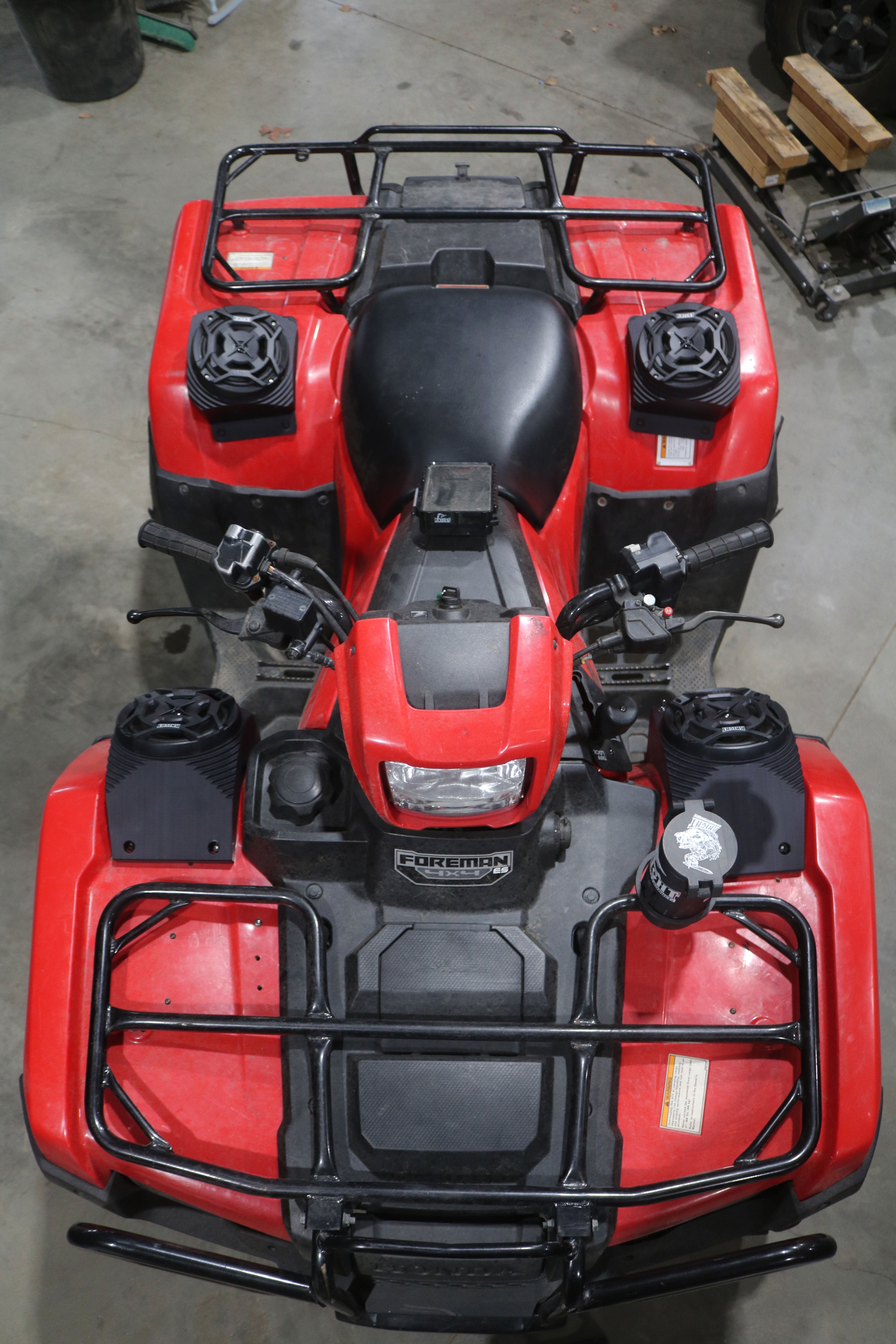 Photo of Honda Foreman and Rubicon (14–25) Bluetooth LED ATV Surround Sound System by Knight ATV - Premium Power Sports for UTVs / Side by Sides