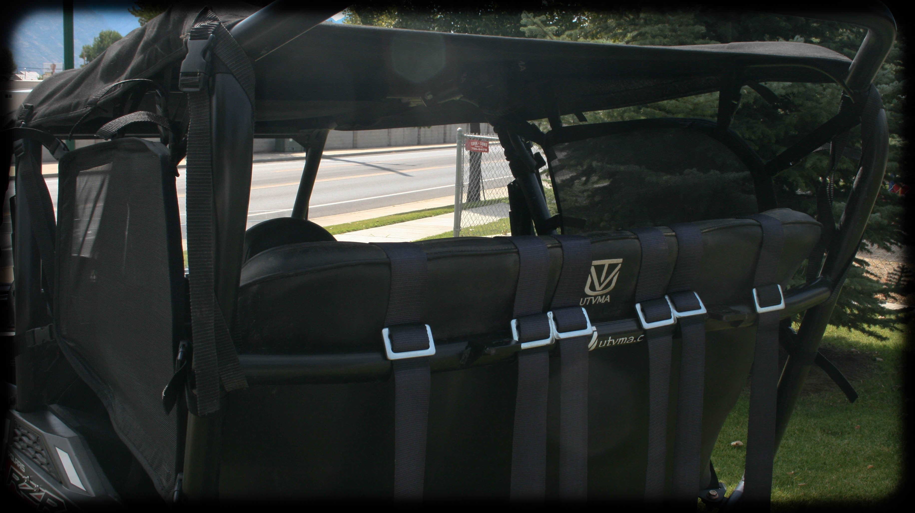 Photo of RZR 900 Side Nets by UTV Mountain Accessories - Premium RZR 900 2015+ Side Nets for UTVs / Side by Sides