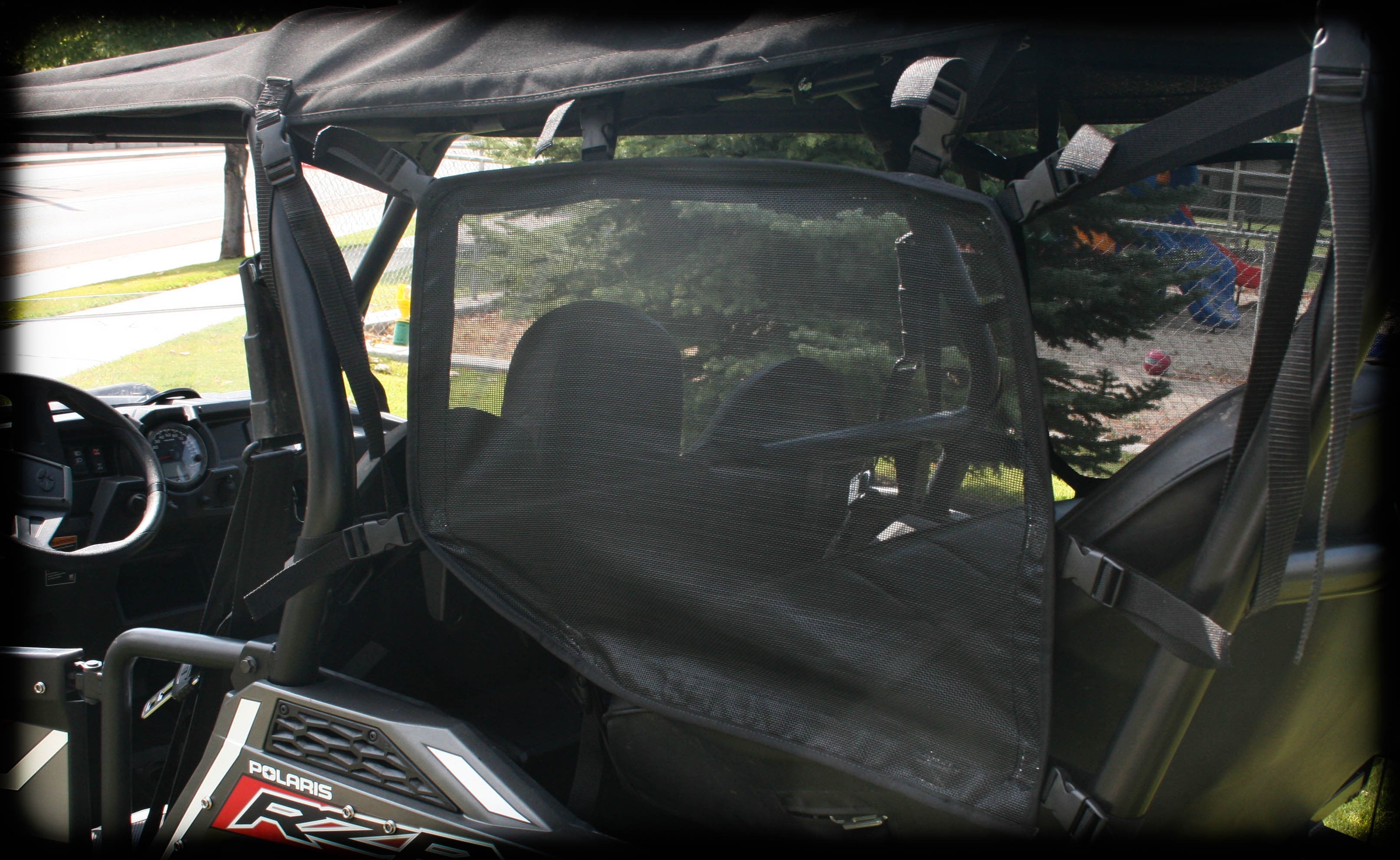 Photo of RZR 900 Side Nets by UTV Mountain Accessories - Premium RZR 900 2015+ Side Nets for UTVs / Side by Sides