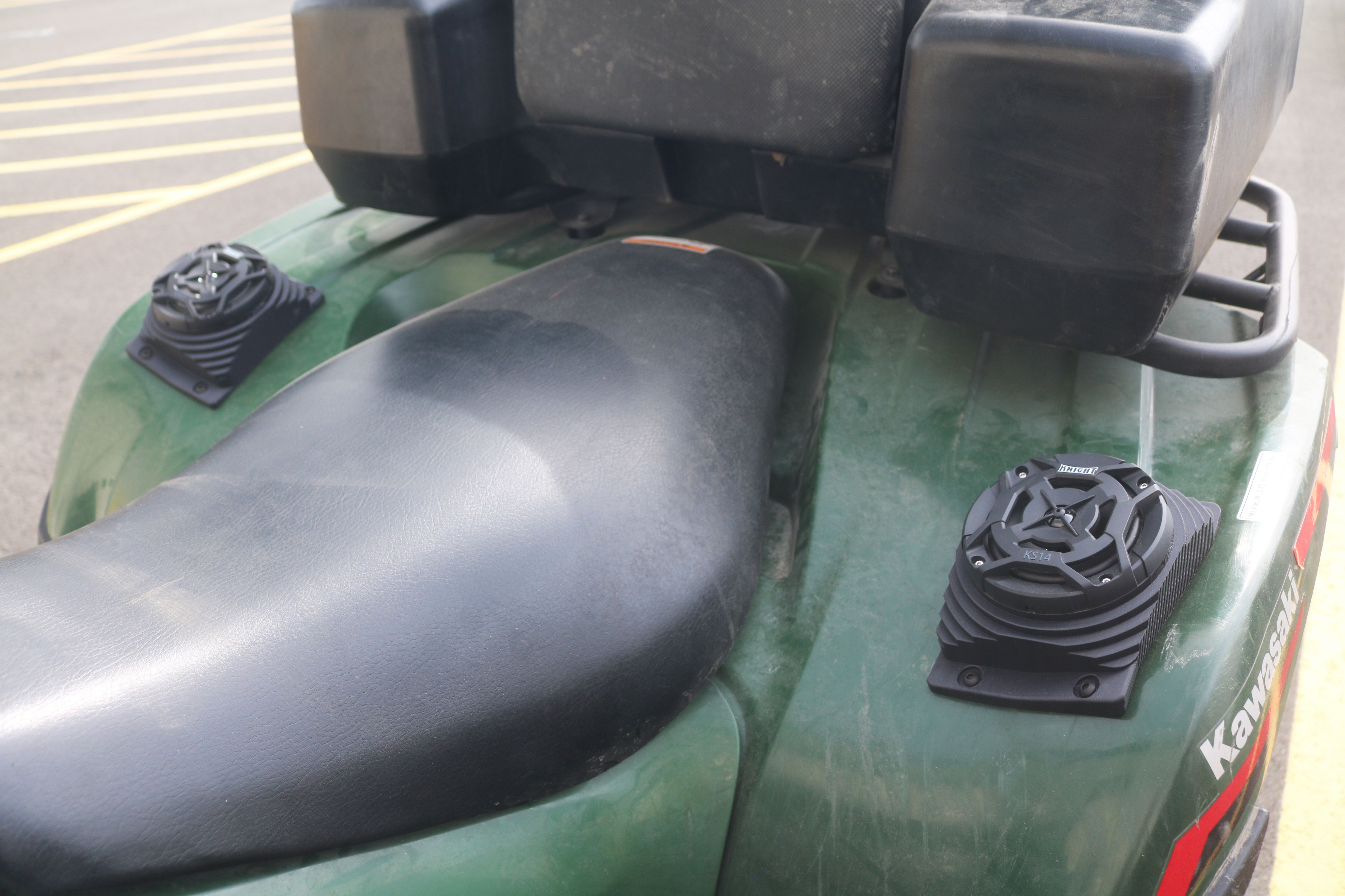 Photo of Brute Force 750 (02-23) Bluetooth LED ATV Surround Sound System by Knight ATV - Premium Power Sports for UTVs / Side by Sides