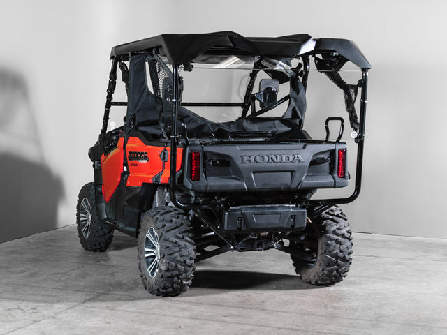 Photo of TK00278 HONDA PIONEER 1000 REAR UTV WINDSHIELD - SCRATCH RESISTANT 3/16” by TerraRider UTV Windshields & Accessories - Premium for UTVs / Side by Sides