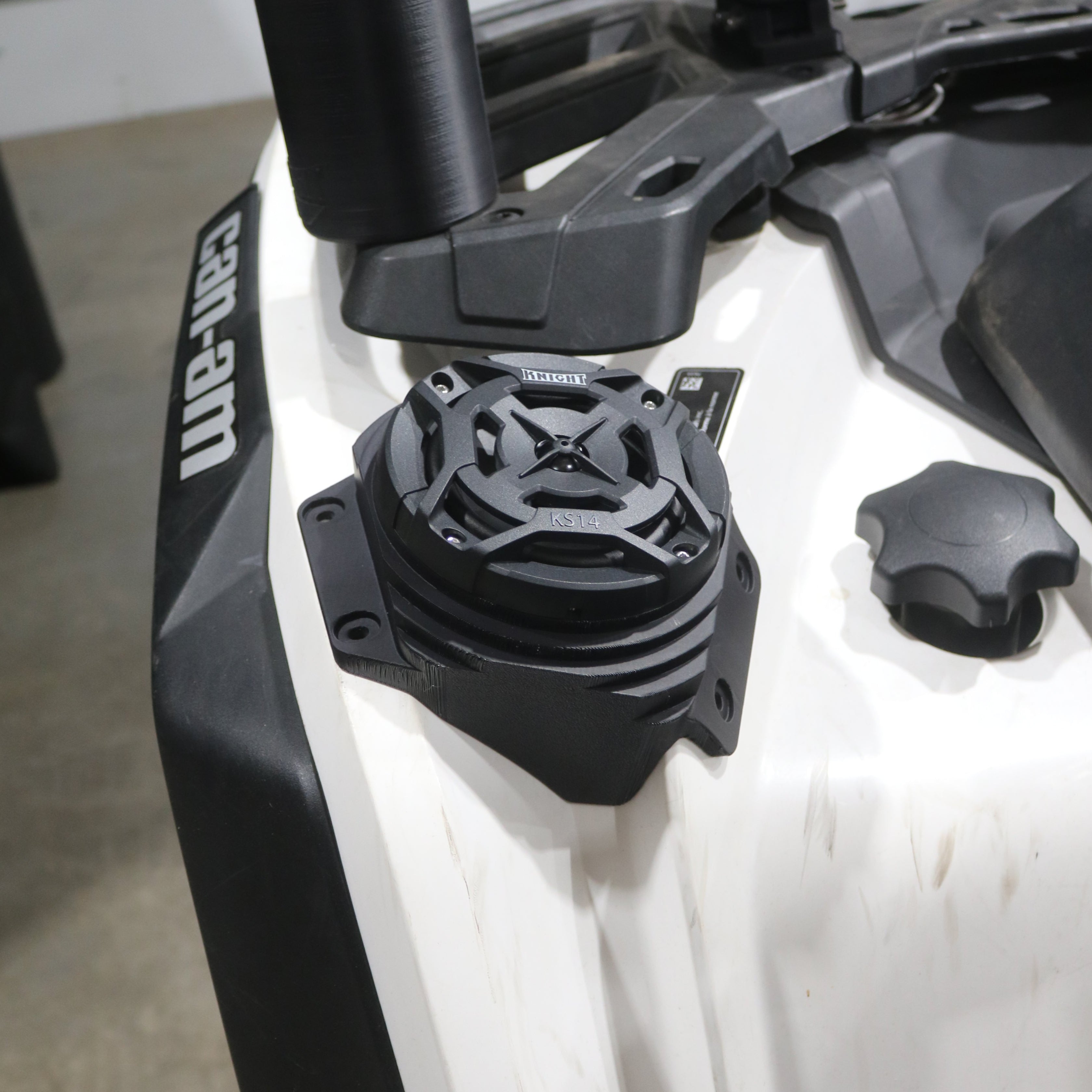 Photo of Can Am Outlander (12–25) Bluetooth LED Double ATV Surround Sound System by Knight ATV - Premium Power Sports for UTVs / Side by Sides