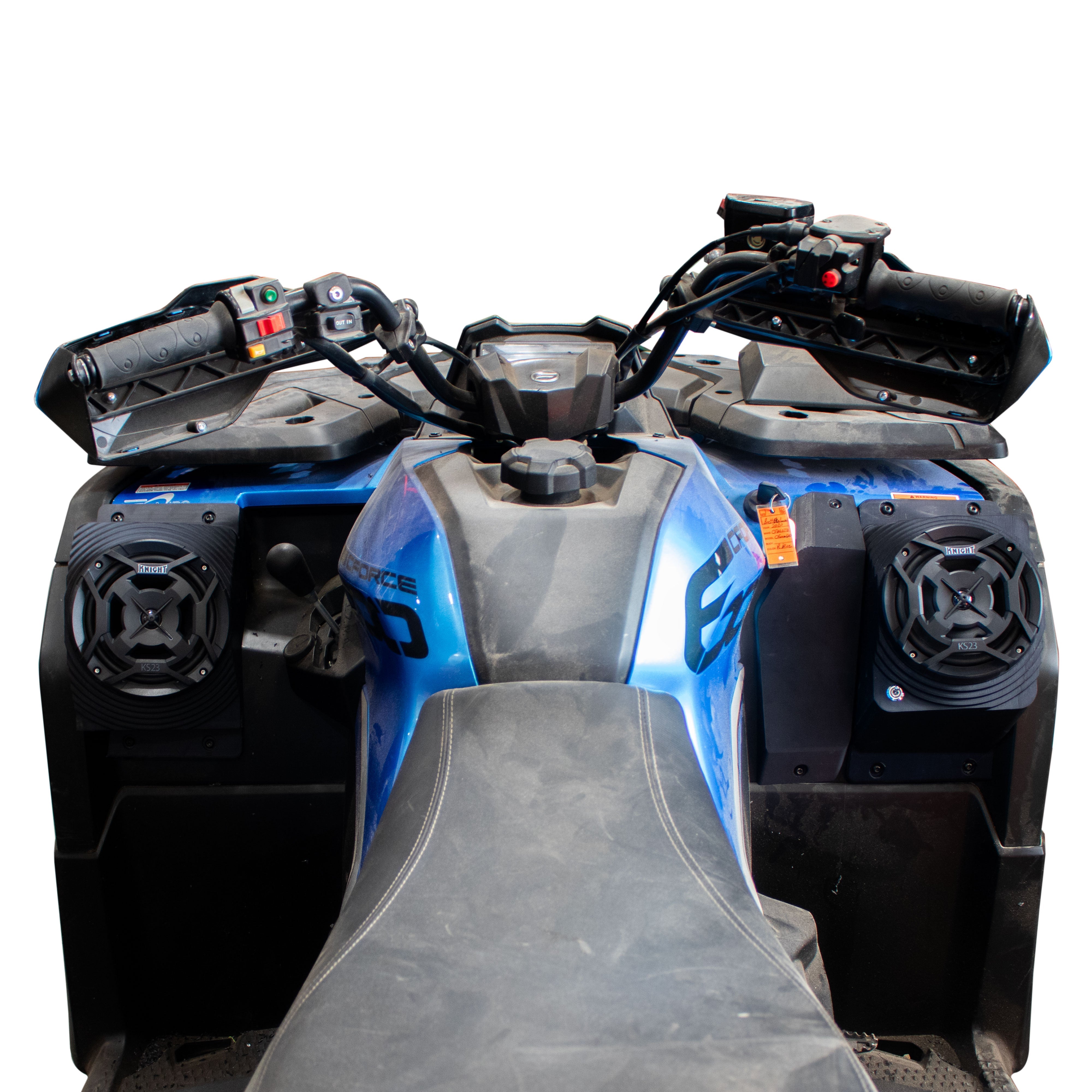 Photo of 2022 to 2025 CFMOTO CForce 600 Fender Speaker Housings Only by Knight ATV - Premium Audio for UTVs / Side by Sides