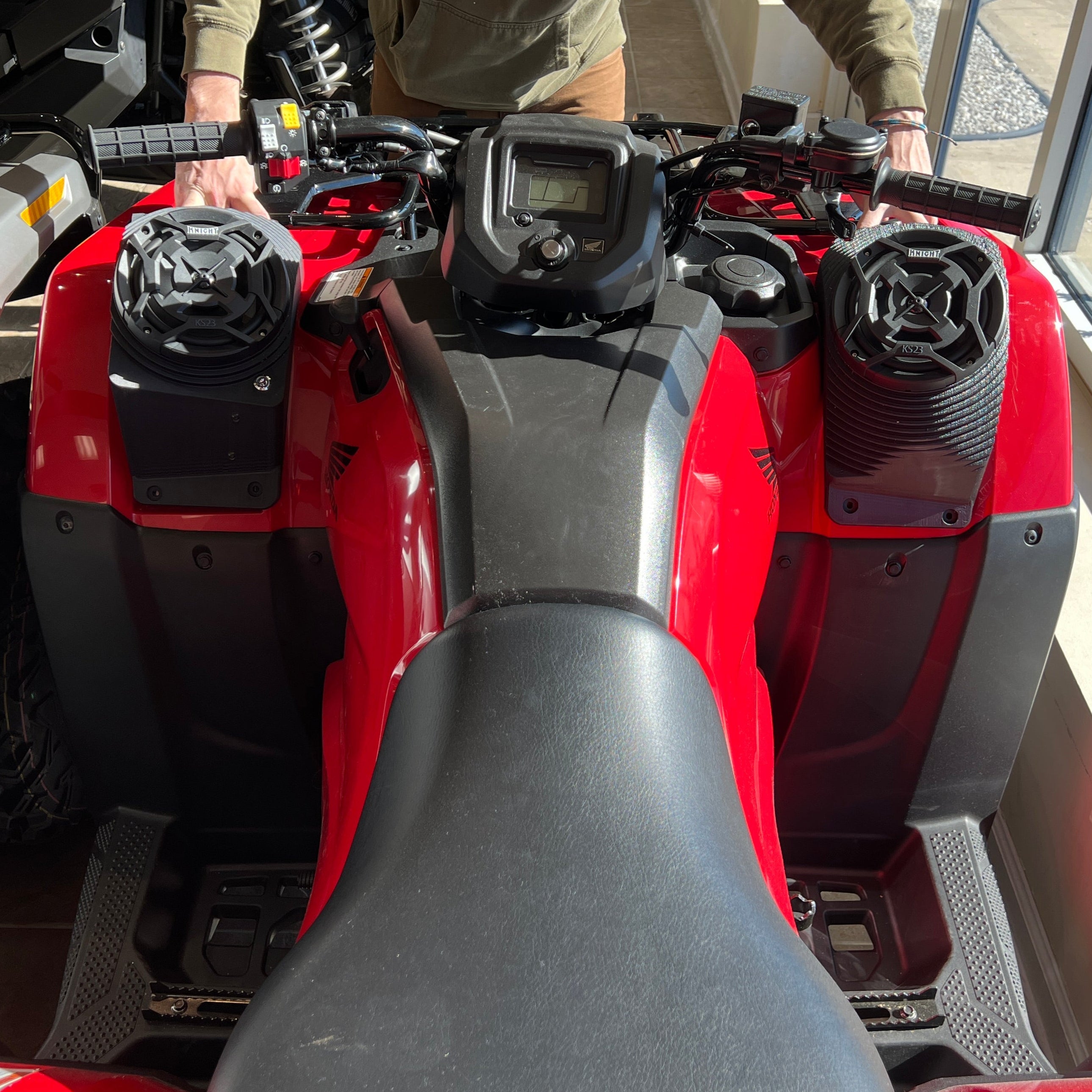 Photo of Honda Rancher (14–25) Bluetooth LED ATV Sound System by Knight ATV - Premium Power Sports for UTVs / Side by Sides