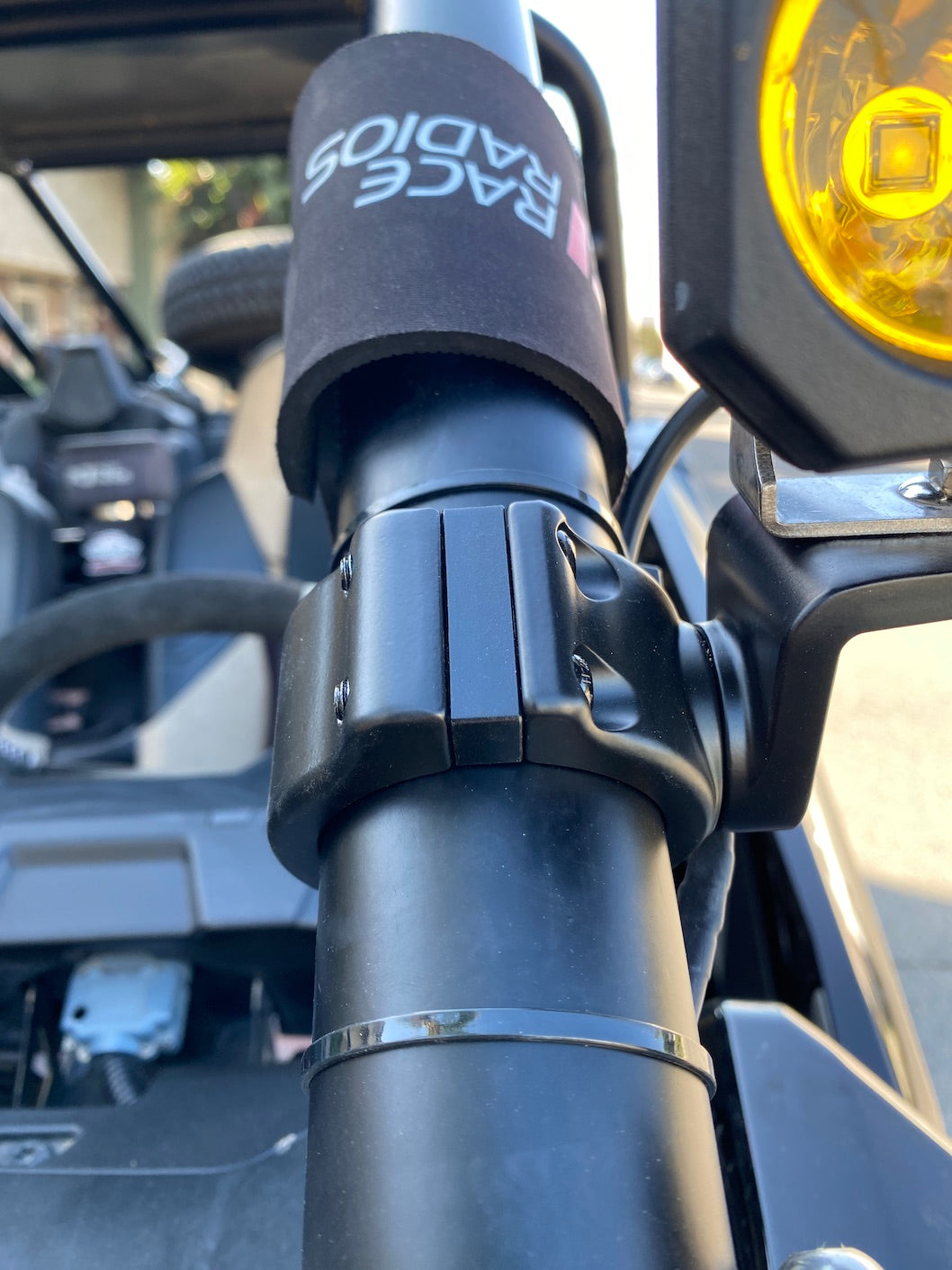 1.75 & 2" Tube Clamp Mounts Pair - Fits RZR Pro Cages