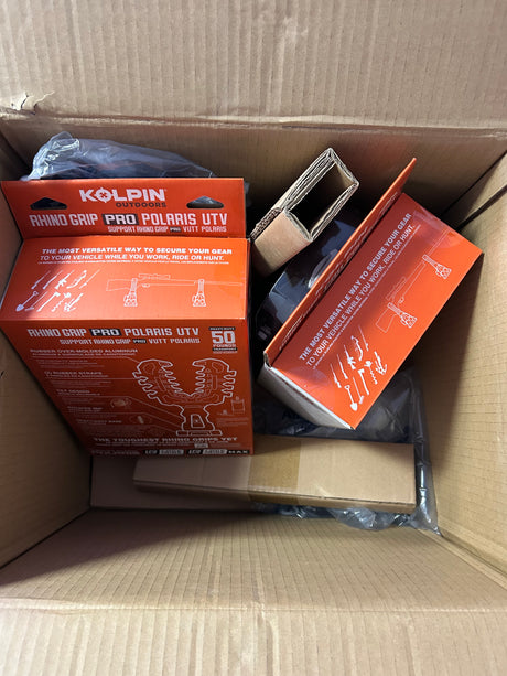 Photo of Open Box Kolpin Polaris Lock & Ride Rhino Grip Pro UTV Compatible - Pair by R1 Industries - Premium Mounts for UTVs / Side by Sides