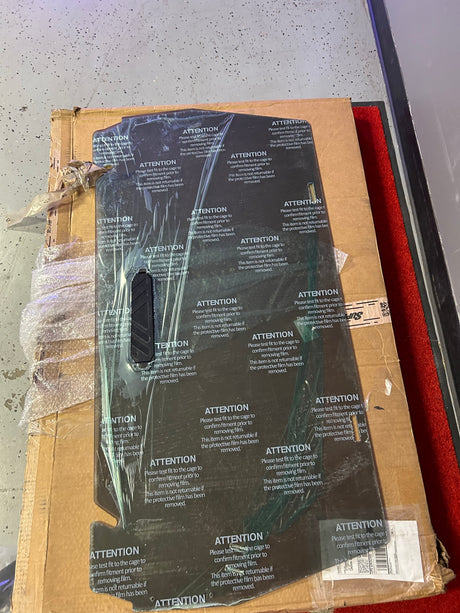 Photo of Open Box SuperATV Kawasaki KRX Rear Vented Windshield by R1 Industries - Premium Windshields for UTVs / Side by Sides