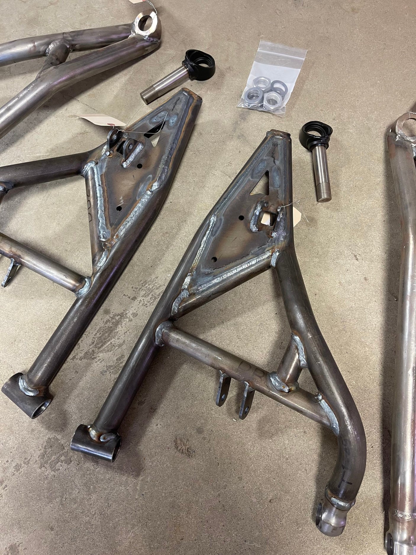 Photo of Turbo S- Forward A Arms with Adjustable Uppers (MEGA BALL JOINT) by L&W Fab - Premium A-Arms & Control Arms for UTVs / Side by Sides