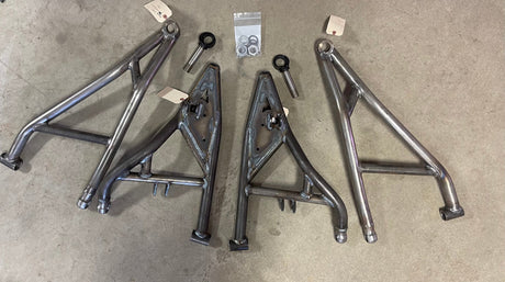 Photo of Turbo S- Forward A Arms with Adjustable Uppers by L&W Fab - Premium A-Arms for UTVs / Side by Sides