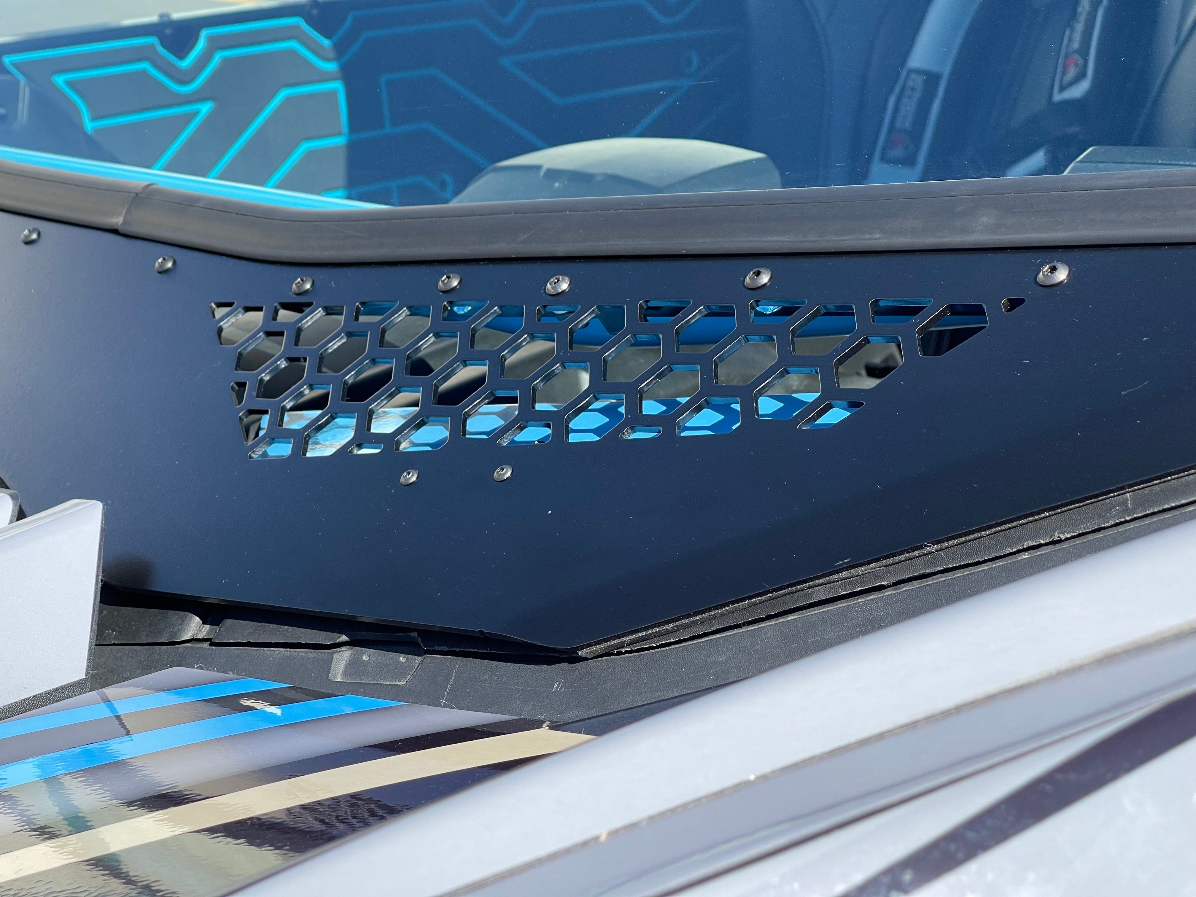 Photo of Moto Armor VOODOO X3 Full Glass Windshield by Moto Armor - Premium for UTVs / Side by Sides