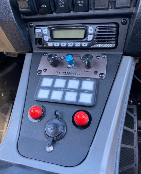 Photo of SFM Short Polaris ProR/XP PCI Kenwood SwitchPro by StayFlush Motorsports - Premium Dash Accessories for UTVs / Side by Sides