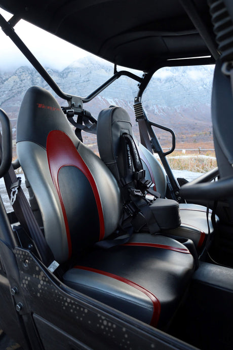 Photo of Teryx 4 Rear Bump Seat (2012-2025) by UTV Mountain Accessories - Premium Bump Seat for UTVs / Side by Sides