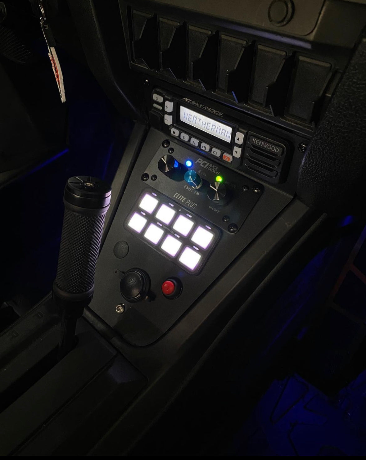 Photo of SFM Short Polaris ProR/XP PCI Kenwood SwitchPro by StayFlush Motorsports - Premium Dash Accessories for UTVs / Side by Sides