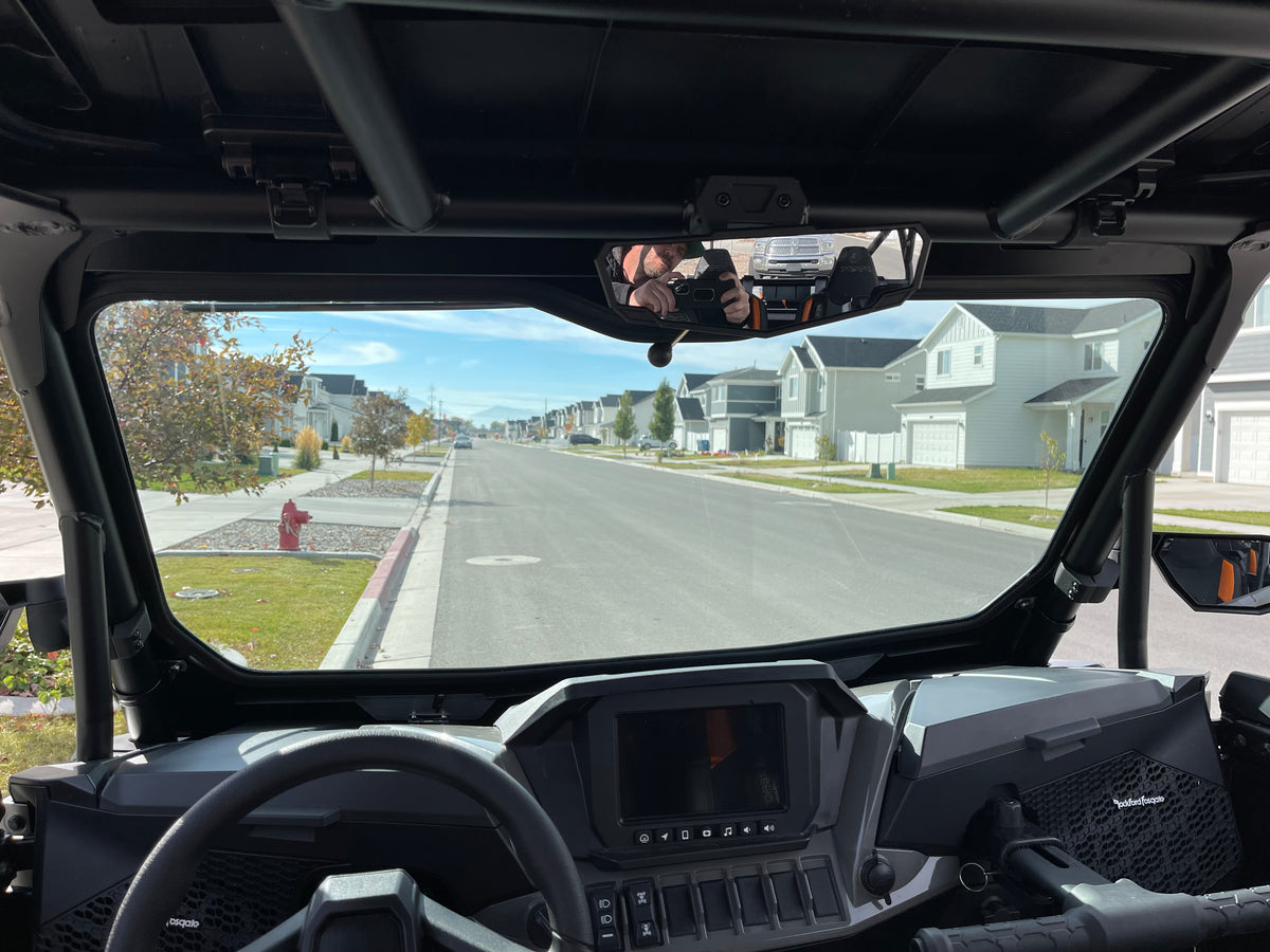 Photo of Moto Armor Polaris RZR XP 1000 Full Glass Windshield (2024+ Model Only) by Moto Armor - Premium Windshields for UTVs / Side by Sides