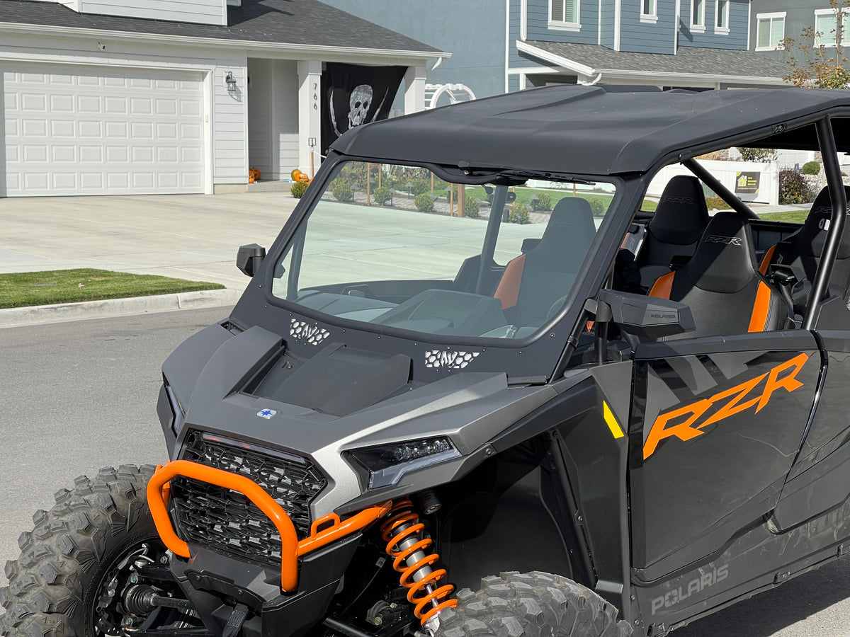 Photo of Moto Armor Polaris RZR XP 1000 Full Glass Windshield (2024+ Model Only) by Moto Armor - Premium Windshields for UTVs / Side by Sides