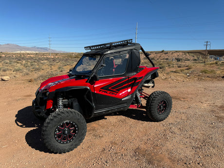 Photo of HONDA TALON 1000 2-SEAT Cab Enclosure "THE VAULT" 2019-25 Upper Side Doors & Panels (Patent Pending) by Dirt Warrior Accessories - Premium VAULT for UTVs / Side by Sides