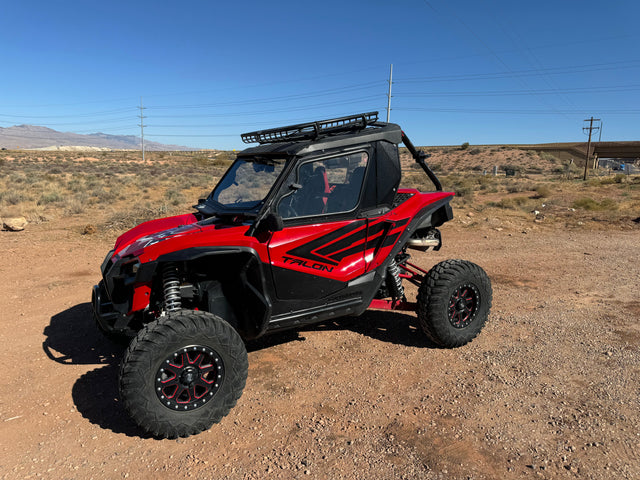 Photo of HONDA TALON 1000 2-SEAT Cab Enclosure "THE VAULT" 2019-25 Upper Side Doors & Panels (Patent Pending) by Dirt Warrior Accessories - Premium VAULT for UTVs / Side by Sides
