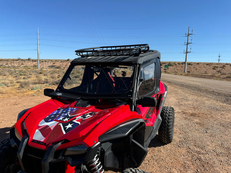 Photo of HONDA TALON 1000 2-SEAT Cab Enclosure "THE VAULT" 2019-25 Upper Side Doors & Panels (Patent Pending) by Dirt Warrior Accessories - Premium VAULT for UTVs / Side by Sides