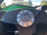 Photo of Kawasaki Teryx 2/4 Billet Steering Wheel Cap by Viper Machine - Premium for UTVs / Side by Sides