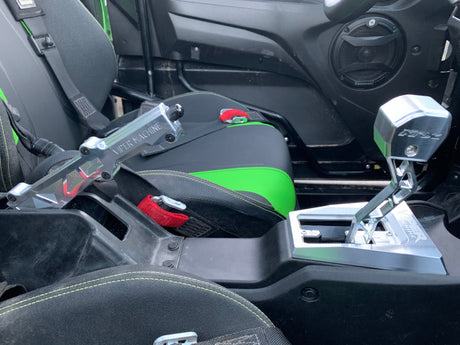 Photo of KRX 1000 Billet E-Brake Handle by Viper Machine - Premium for UTVs / Side by Sides