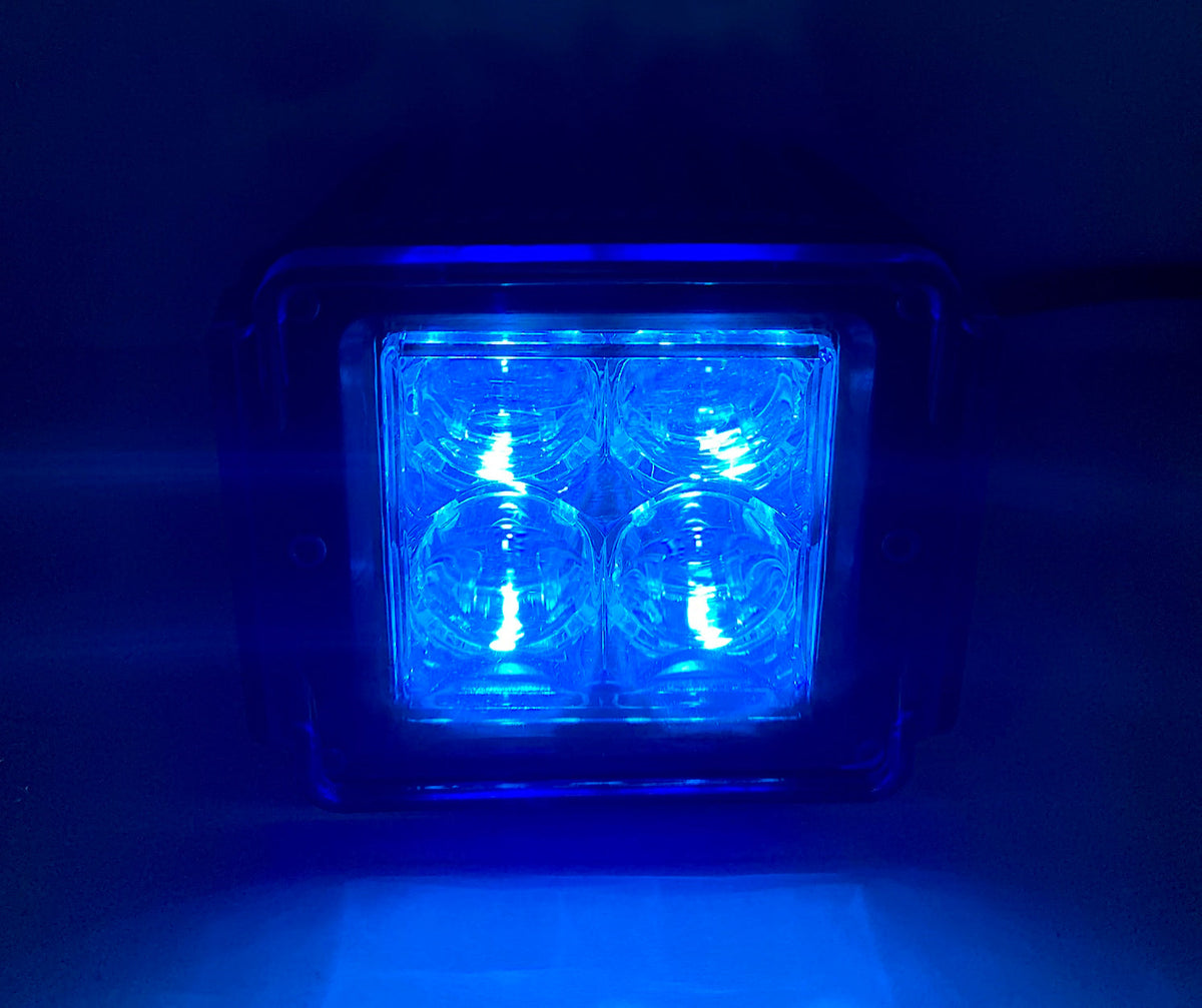 Photo of LED Pod Lens Colored Cover by GGLighting - Premium Light Pods for UTVs / Side by Sides