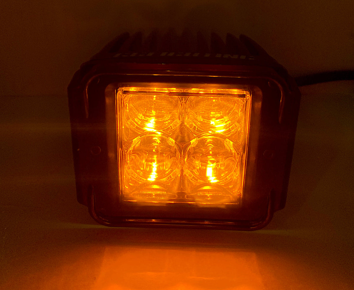 Photo of LED Pod Lens Colored Cover by GGLighting - Premium Light Pods for UTVs / Side by Sides