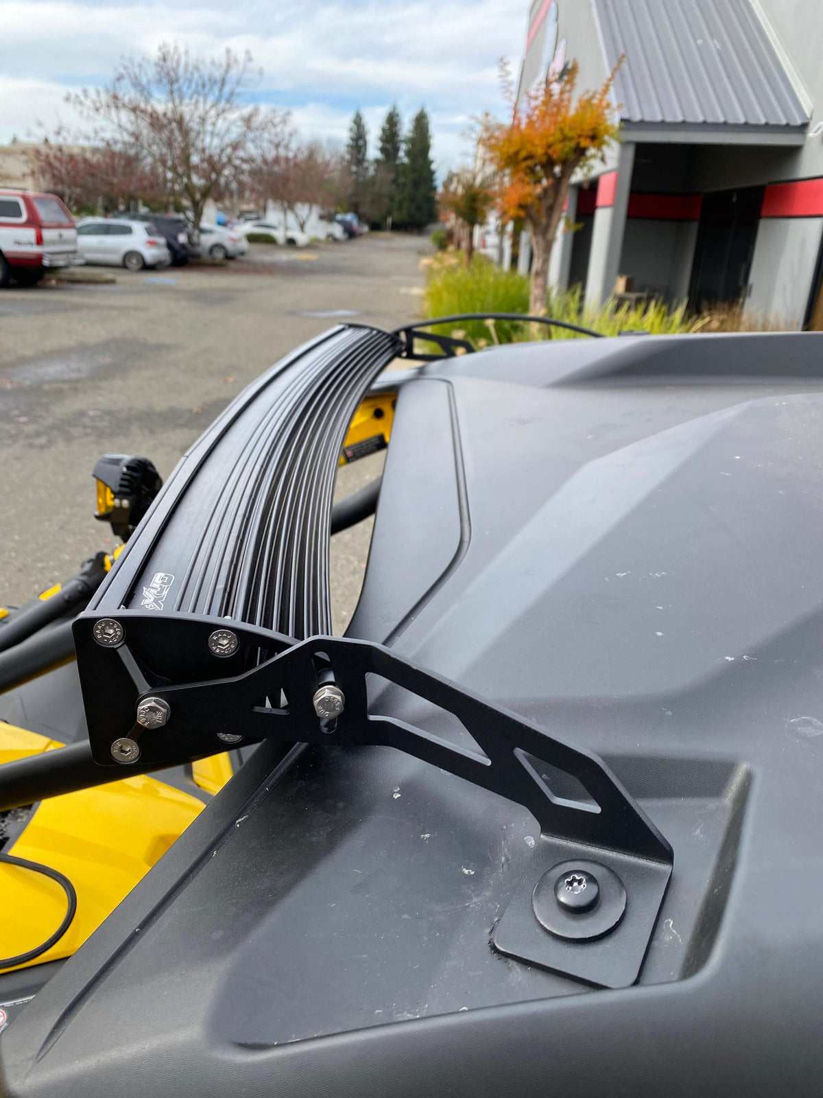 Photo of Can-Am Maverick R Light Bar Brackets by Factory UTV - Premium Light Bar Brackets for UTVs / Side by Sides