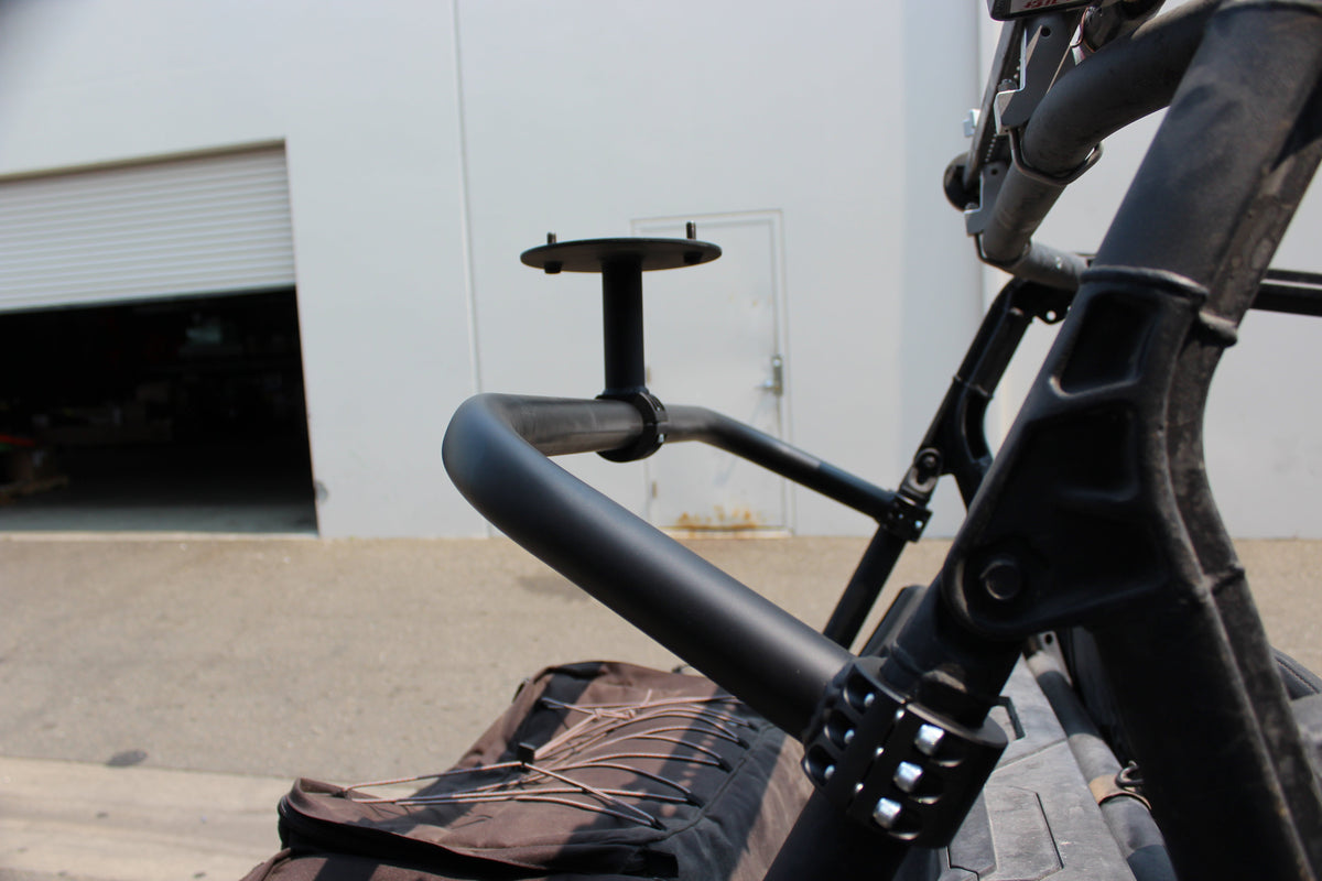 Photo of Can-Am Maverick Sport/Trail Dual Clamp Spare Tire Mount by Factory UTV - Premium Spare Tire Mounts for UTVs / Side by Sides