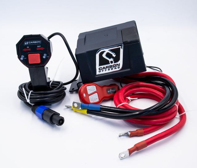 Photo of 12 Volt Winch Control Box V2 - Complete with wireless controller by Carbon Offroad USA - Premium Electrical for UTVs / Side by Sides