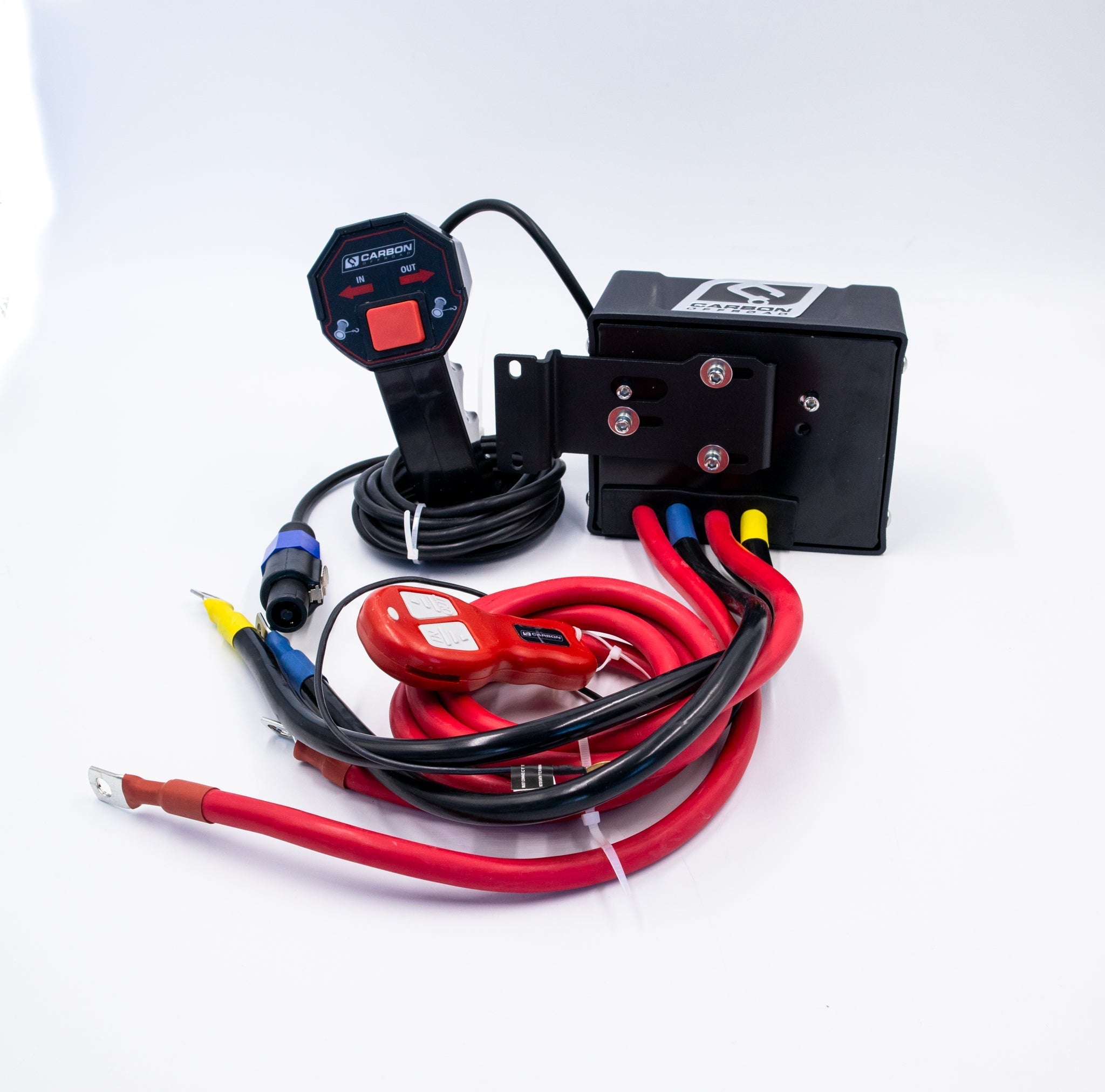 Photo of 12 Volt Winch Control Box V2 - Complete with wireless controller by Carbon Offroad USA - Premium Electrical for UTVs / Side by Sides