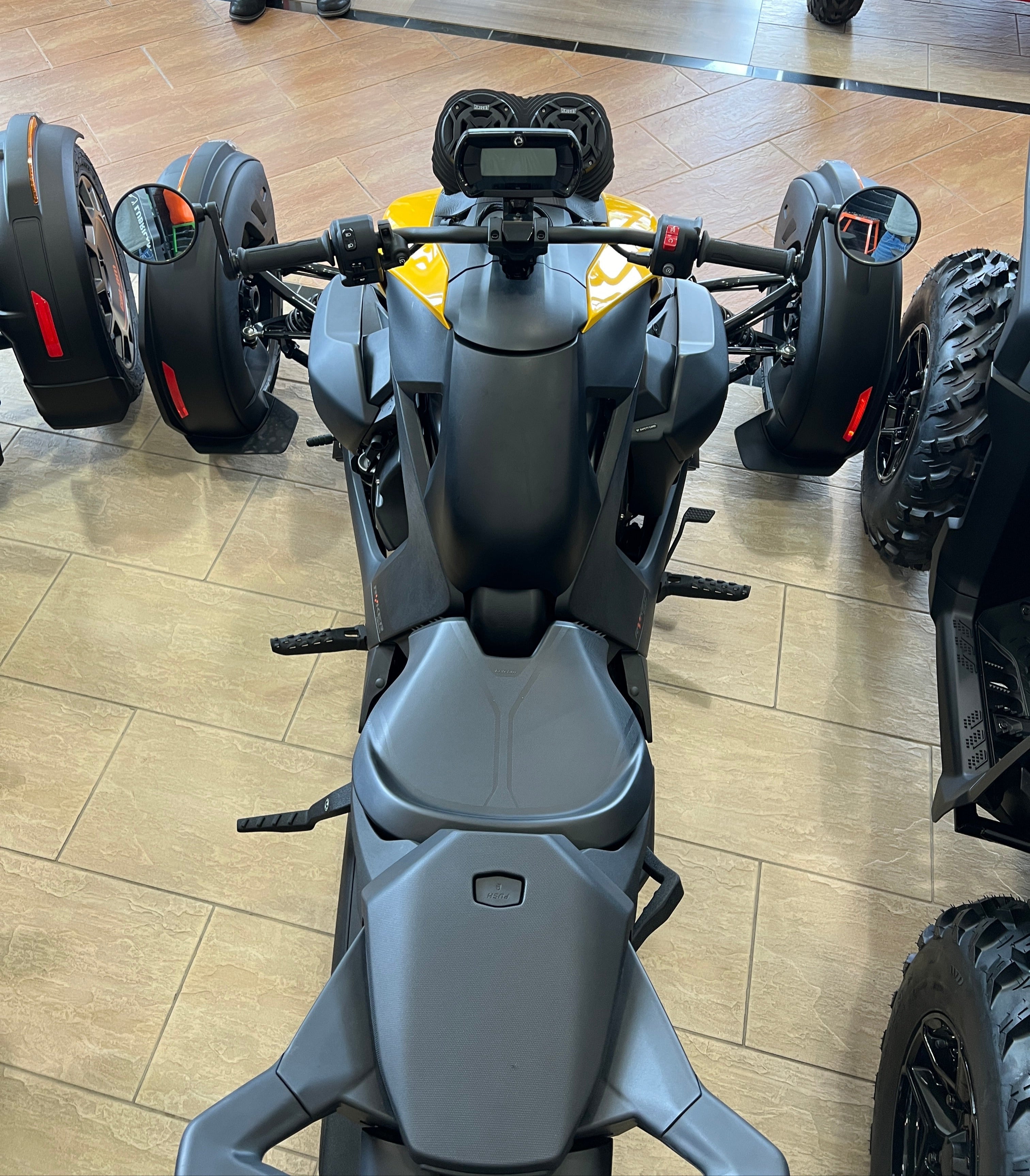 Photo of Can-Am Ryker 2-Speaker Bluetooth Hood Replacement by Knight ATV - Premium Power Sports for UTVs / Side by Sides