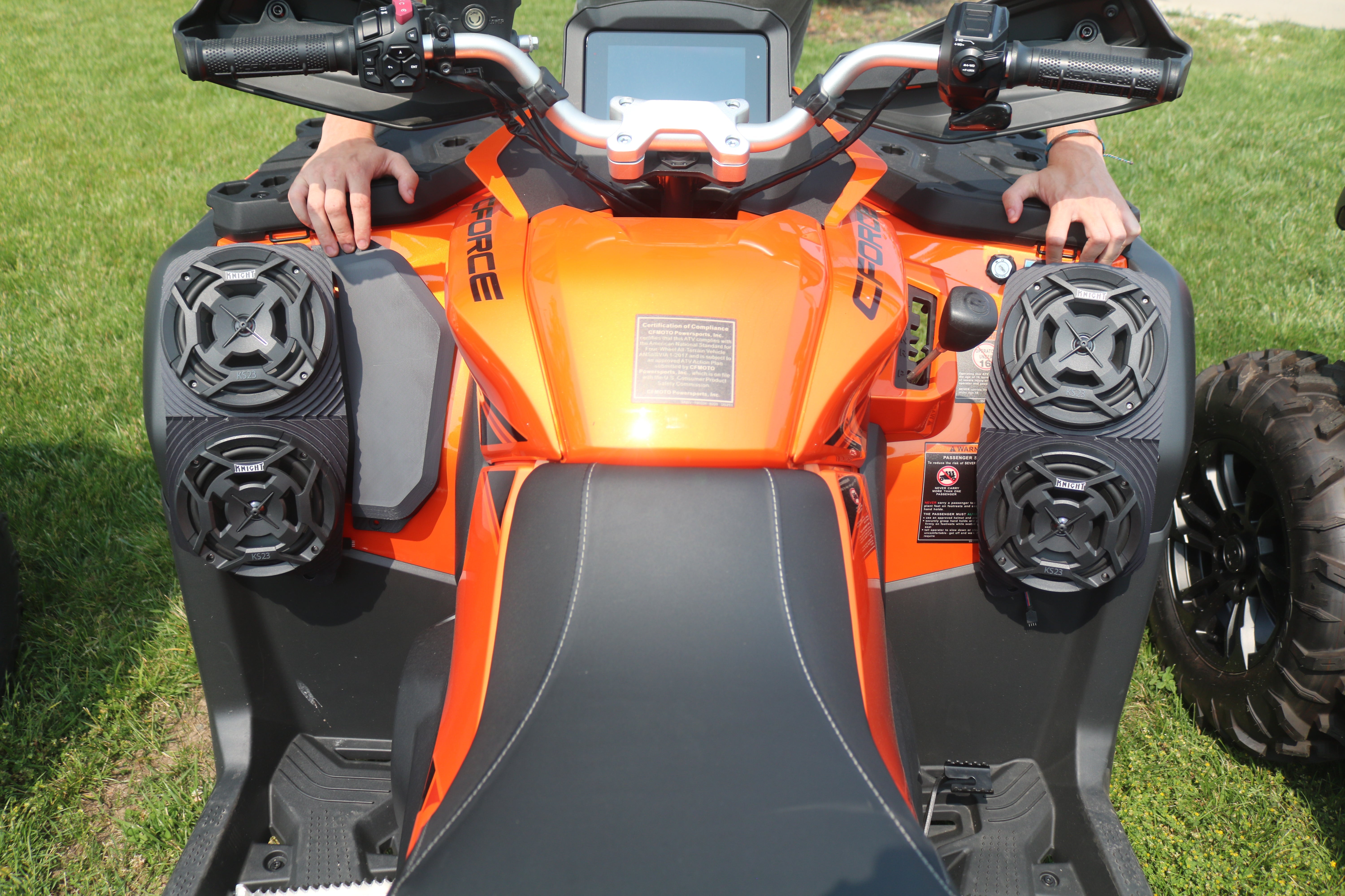 Photo of CFMOTO CForce 800/1000 (24-25) Bluetooth LED ATV Double Surround Sound System by Knight ATV - Premium Power Sports for UTVs / Side by Sides