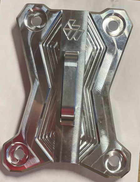 Photo of PRO R/ TURBO R / PRO S - RADIUS ROD PLATE by L&W Fab - Premium Radius Rods & Plates for UTVs / Side by Sides
